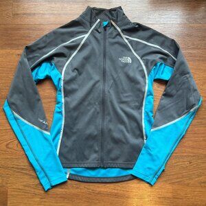 The North Face Flight Series TNF Apex Running Jacket XS Womens Blue Gray